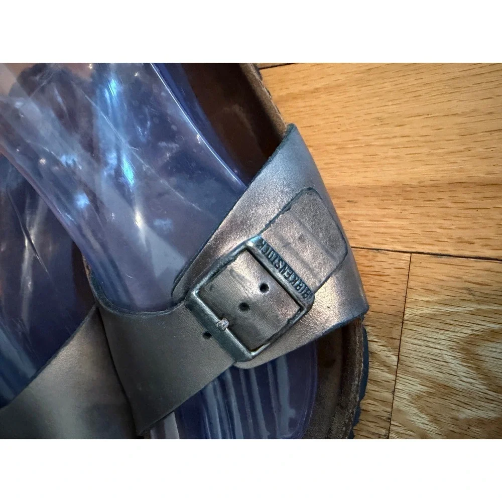 Birkenstock Madrid slide sandals Metallic size 40/US 9-9.5